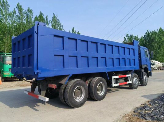 6×4 Antriebsrad HOWO Dump Truck 440 PS und 12 Reifen für schwere Lastkapazität