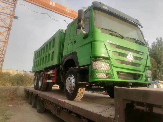 1 Jahr Nachverkaufsservice Gebraucht Sinotruk HOWO 6X4 Müllwagen für Baumaschinen