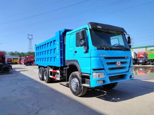 10 Reifen 336 PS Gebraucht-Pafonblau Sinotruck HOWO 6*4 Dump Truck Euro 3/4/5