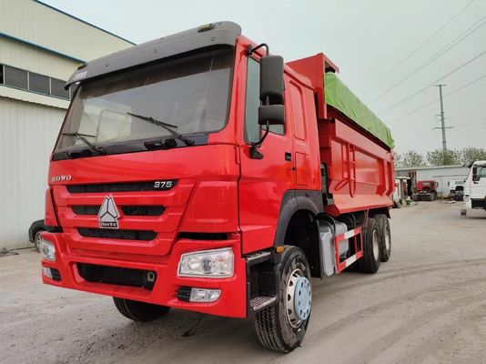 DOT-zertifiziert HOWO 6*4 Tipper Truck 5 Tonnen 8 Tonnen 10 Tonnen Kapazität für Baugüter
