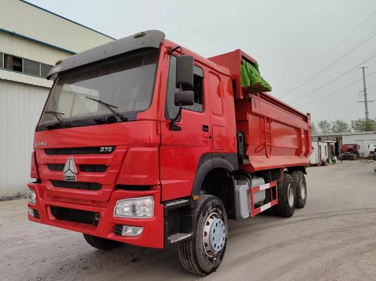 DOT-zertifiziert HOWO 6*4 Tipper Truck 5 Tonnen 8 Tonnen 10 Tonnen Kapazität für Baugüter