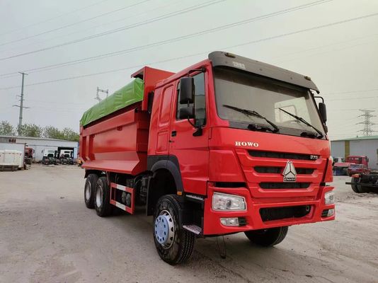 DOT-zertifiziert HOWO 6*4 Tipper Truck 5 Tonnen 8 Tonnen 10 Tonnen Kapazität für Baugüter