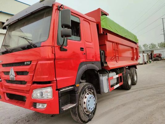DOT-zertifiziert HOWO 6*4 Tipper Truck 5 Tonnen 8 Tonnen 10 Tonnen Kapazität für Baugüter