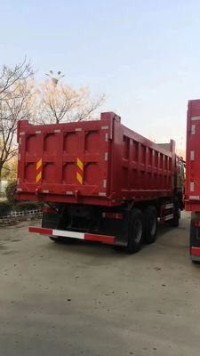 18 Kubikmeter Kapazität verwendet HOWO 6X4 Schwerlastdump Truck mit Handgetriebe