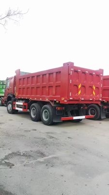 18 Kubikmeter Kapazität verwendet HOWO 6X4 Schwerlastdump Truck mit Handgetriebe