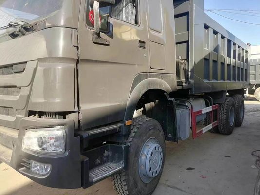 Nutzfahrzeug Sinotruck HOWO 6*4 Dump Truck Secondhand Truck 10 Reifen Graue Farbe