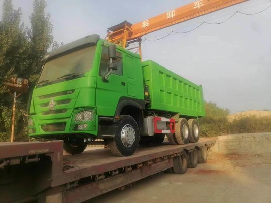 Manuelle Getriebe Typ 12.00r20 Reifen Gebraucht Sinotruck HOWO 6*4 Dump truck 10 Reifen