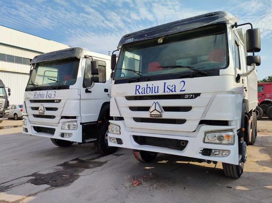HOWO Dump Truck in den Philippinen mit ISO-Zertifizierung und Frontlifting-Stil