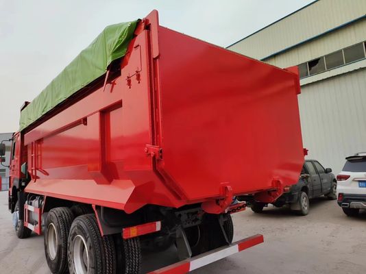 Gebraucht 351-450 PS Sinotruck HOWO 6*4 Dump Truck mit Radial Reifen Design