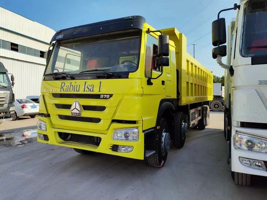 Gelb 351-450 PS 6-8L Sinotruk HOWO Dump Truck Tipping Truck Schwerlast-Dumpper Tipper Traktor