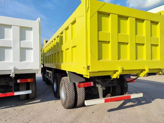 Gelb 351-450 PS 6-8L Sinotruk HOWO Dump Truck Tipping Truck Schwerlast-Dumpper Tipper Traktor