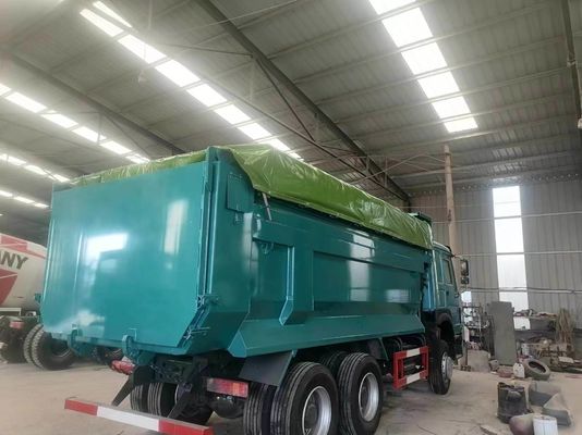 351-450 PS Handgetriebe Sinotruck HOWO 6*4 Müllwagen mit Verpackungskasse U-Typ