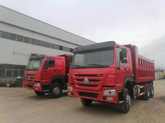 6×4 Antriebsrad HOWO Truck 10 Wheeler Sinotruk 371HP Tipper Truck Rhd mit erschwinglichen