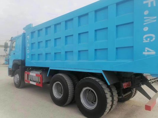 Gebraucht HOWO 6X4 16 20 Kubikmeter 10 Räder Bergbaudump Truck mit Radial