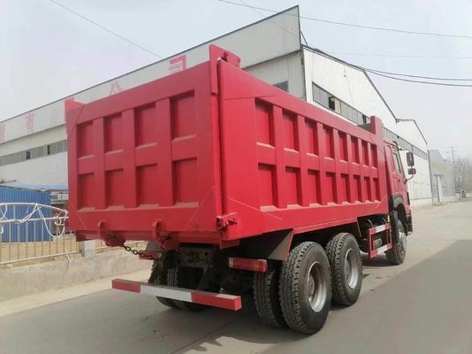 Sinotruk HOWO 6X4 371HP Dump Truck Tipper Dumper mit roter Farbe HOWO Antriebsrad 6×4