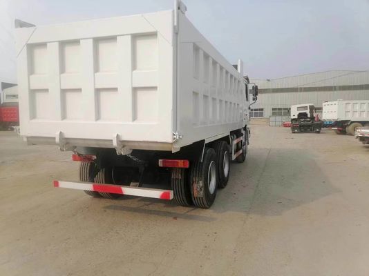 1 Jahr Kundendienst Gebraucht 12 Räder 50 Tonnen Kapazität Shacman Bergbaudump Truck