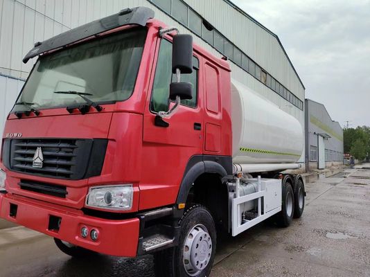 20000-25000 Liter Brennstofföl Tank Tankwagen Tankwagen zur Lagerung GCC-zertifiziert HOWO 6X4