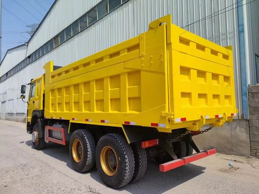 Radiale Reifenentwurf Sinotruck HOWO 6*4 Dump Truck Secondhand Truck 10 Reifen Kipp Truck