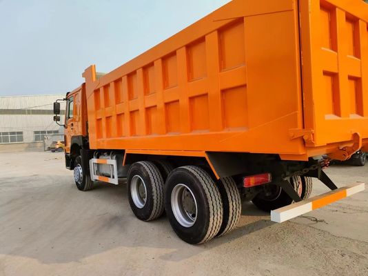 6×4 Handgetriebe HOWO Dump Truck Gebrauchtwagen Dump 12 Roues Sable Benne Camion