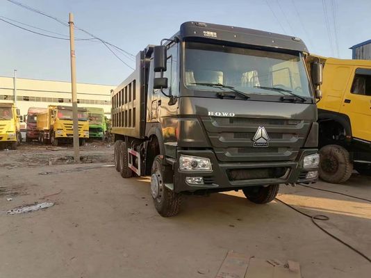 Gebraucht Sinotruk HOWO 6*4 Kipper Truck 10 Räder Größe 8500*2496*3450 mm Euro 3/4/5