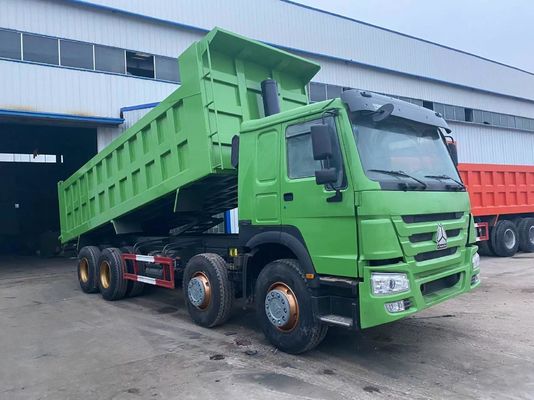 12 Räder Gebraucht HOWO Dump Truck Radial Reifen Design Second Hand Truck