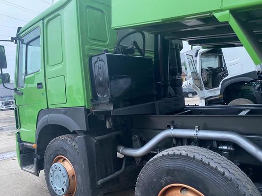 12 Räder Gebraucht HOWO Dump Truck Radial Reifen Design Second Hand Truck