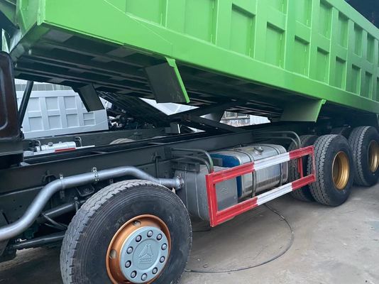 12 Räder Gebraucht HOWO Dump Truck Radial Reifen Design Second Hand Truck