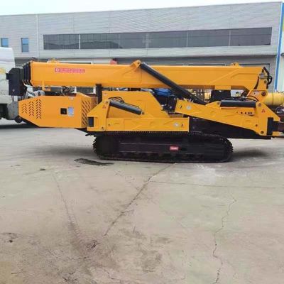CE-Zertifizierung 8t Mini Crawler Spider Crane für das Heben in Baustoffgeschäften