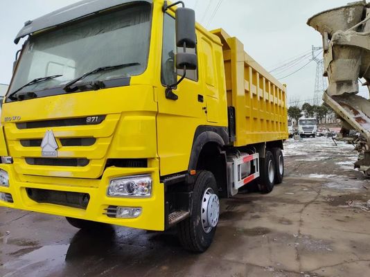 6-8L Triebwerk Sinotruck HOWO 6*4 Dump Truck Rechtssteuerung Gebrauchtwagen