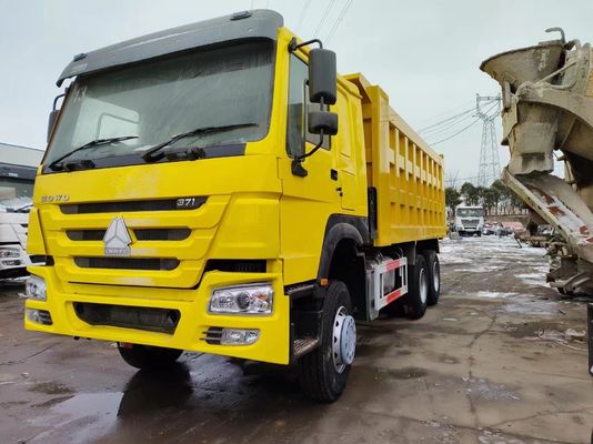 6-8L Triebwerk Sinotruck HOWO 6*4 Dump Truck Rechtssteuerung Gebrauchtwagen