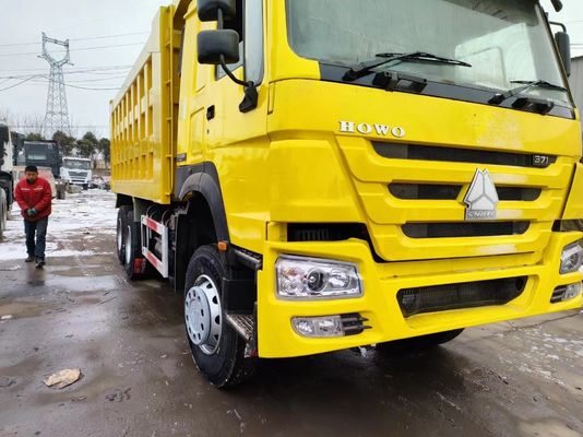 6-8L Triebwerk Sinotruck HOWO 6*4 Dump Truck Rechtssteuerung Gebrauchtwagen