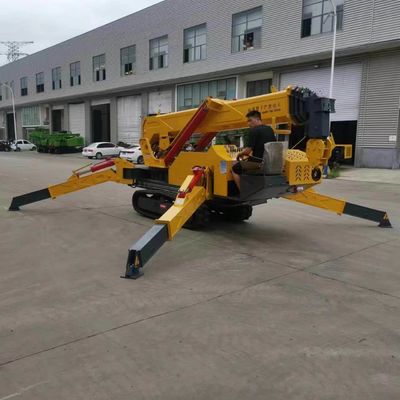 Große Promotion Mobile Spider Crane 5 Tonnen mit kundenspezifischem Kran-Gib und CE-Zertifizierung