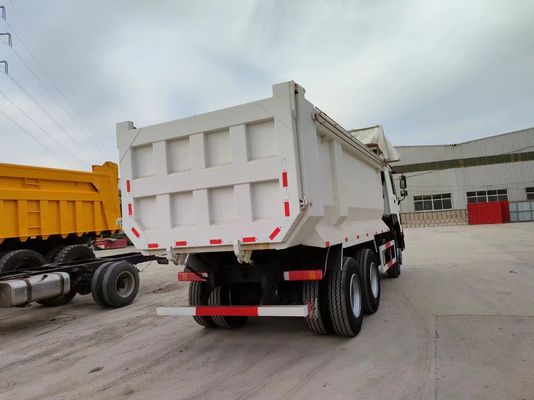 351-450 PS Hochleistungsradiale Reifenkonstruktion HOWO 6*4 U-Typ-Tipper-Truck für den Bau