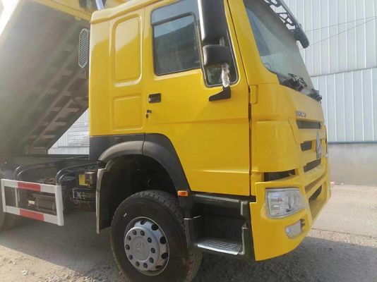 10 Räder Gelb HOWO Sinotruk 6X4 Bergbaufahrzeug mit 351-450 PS