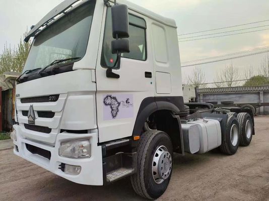 Pferdestärke 351-450 PS Sinotruk HOWO 371 PS 6 mal 4 Dump Truck Vorderheben Stil