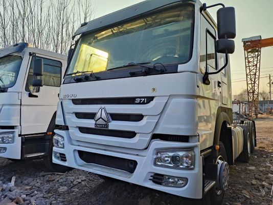 Mechanische Dieselkraftstoff Weiß Sinotruk HOWO 6*4 Traktor Lkw Manuelle Getriebe