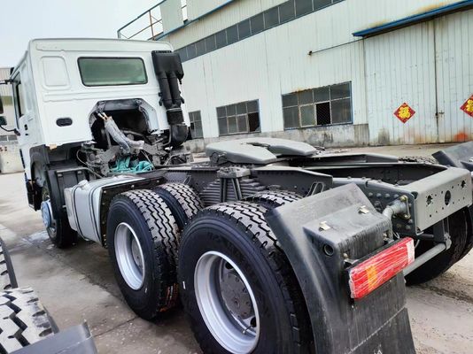 Mechanische Dieselkraftstoff Weiß Sinotruk HOWO 6*4 Traktor Lkw Manuelle Getriebe