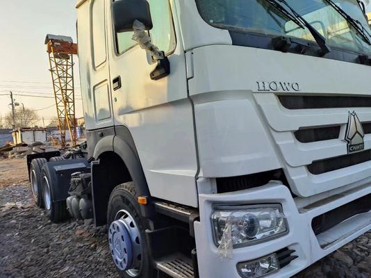 Mechanische Dieselkraftstoff Weiß Sinotruk HOWO 6*4 Traktor Lkw Manuelle Getriebe