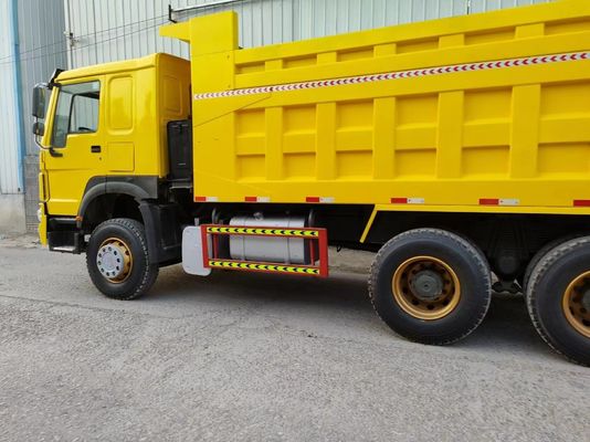 Weißer HOWO 6*4 Müllwagen Kipper Truck Konstruktion 40-50 t mit Radialreifen