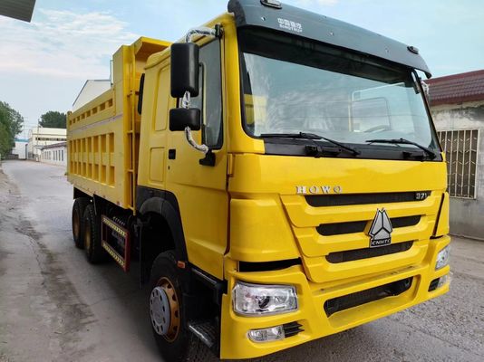 Weißer HOWO 6*4 Müllwagen Kipper Truck Konstruktion 40-50 t mit Radialreifen