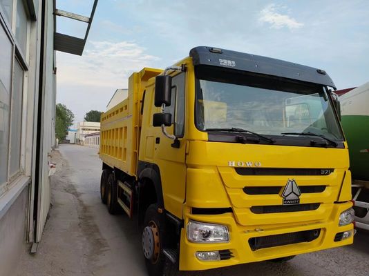Weißer HOWO 6*4 Müllwagen Kipper Truck Konstruktion 40-50 t mit Radialreifen