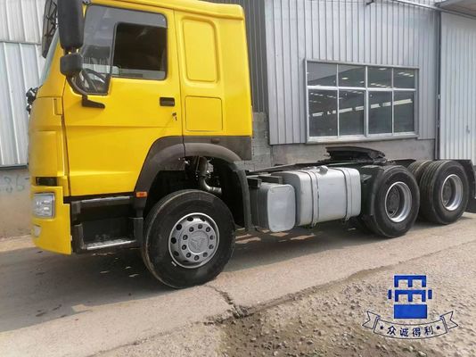 Sinotruk Traktor 6*4 Gelb aus 6-8L Motor