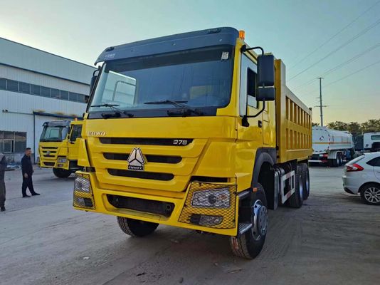 Anpassungsfähiger 6- bis 8-Liter-Motor HOWO 6*4 Bau-Dump Truck für den Transport