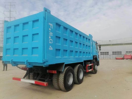 6*4 Antriebsrad rechts Fahren Sinotruck HOWO Front Lifting Style 375HP Dump Truck