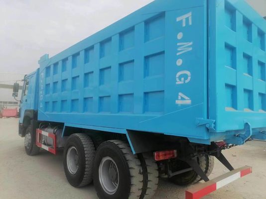 6*4 Antriebsrad rechts Fahren Sinotruck HOWO Front Lifting Style 375HP Dump Truck
