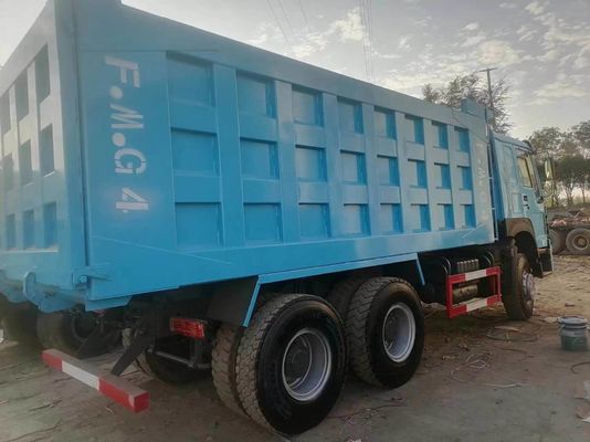 6*4 Antriebsrad rechts Fahren Sinotruck HOWO Front Lifting Style 375HP Dump Truck
