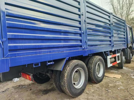 Sinotruck HOWO Blau 8*4 Box Truck 10 Reifen Gebrauchtwagen mit 6×4 Antriebsrad