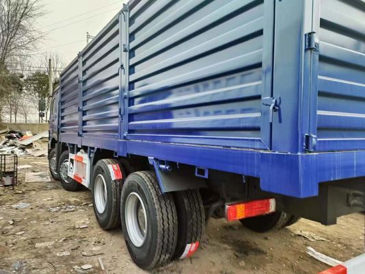 Sinotruck HOWO Blau 8*4 Box Truck 10 Reifen Gebrauchtwagen mit 6×4 Antriebsrad