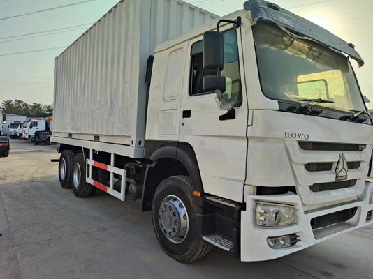 6*4 Radial Reifen Design Sinotruck HOWO Weißes Gebrauchtfahrzeug 10 Reifen für das Antriebsrad