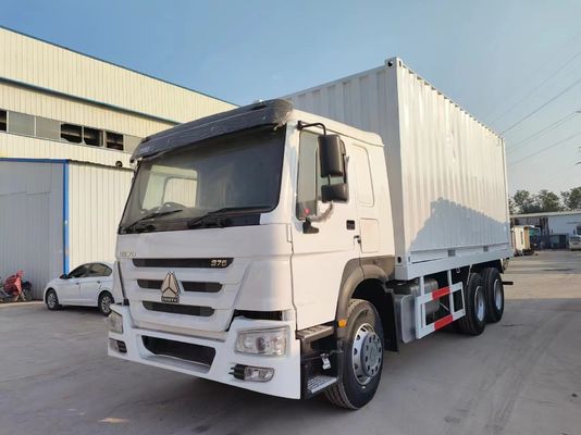 6*4 Radial Reifen Design Sinotruck HOWO Weißes Gebrauchtfahrzeug 10 Reifen für das Antriebsrad
